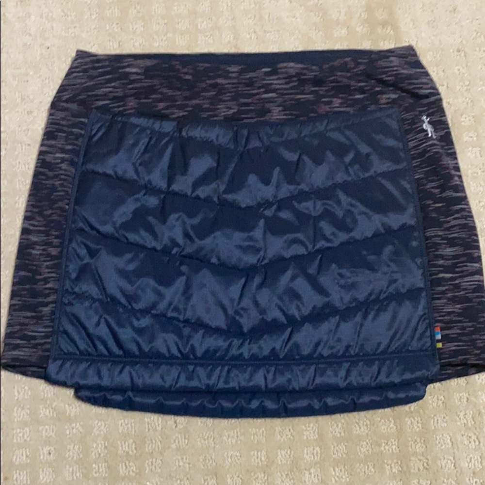 Smart wool women’s synthetic down mini skirt